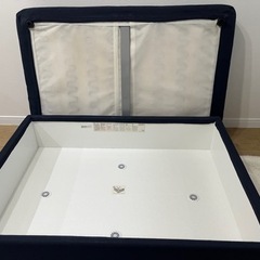 IKEA 収納付きオットマンの画像