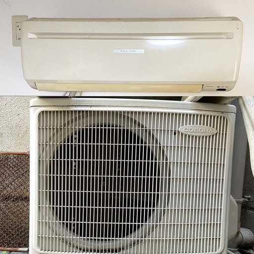 コロナルームエアコン　冷房専用 取りに来て頂ける方