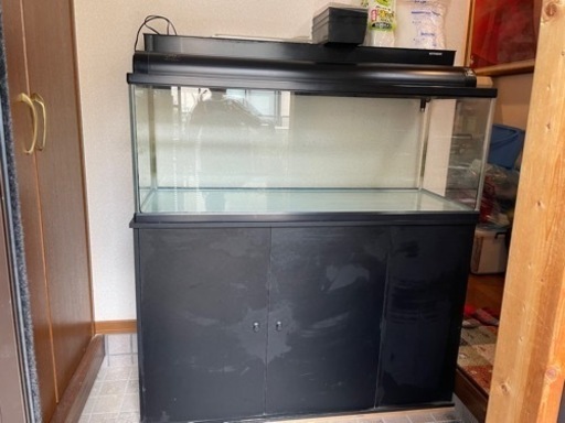 水槽　120センチ　キャビネット付き