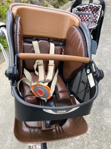 前後子供乗せ自転車SWEET LIB オートライト内装3段変速