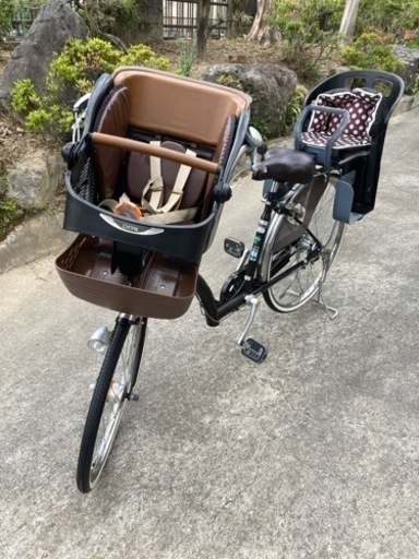 前後子供乗せ自転車SWEET LIB オートライト内装3段変速