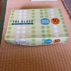 新品未使用（一口ビールグラス）ですがの画像