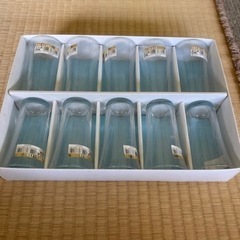 新品未使用（一口ビールグラス）ですがの画像