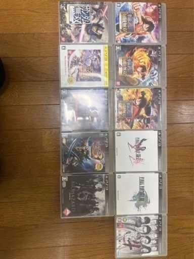 プレステ3とカセットいっぱい