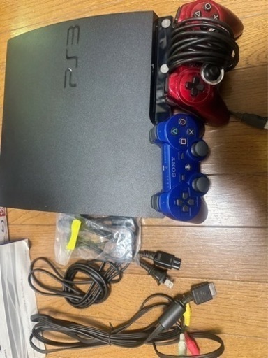 プレステ3とカセットいっぱい