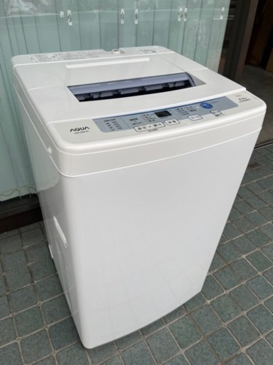 ※終了※【３ヶ月保証】洗濯機 6.0kg アクア 2017年製
