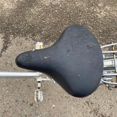 通学用自転車の画像