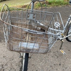 通学用自転車の画像