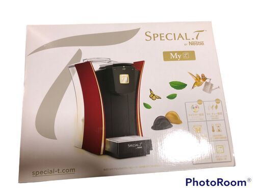 【売ります】Nestle/ネスレ カプセル式ティーマシン SPECIAL.T チャイナレッド　新品未使用品