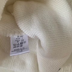 ニット帽 ベンデイビス白・黒のニット帽の画像