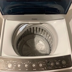 【完動品】HAIER ハイアール 洗濯機 5.5キロ 1台目の画像