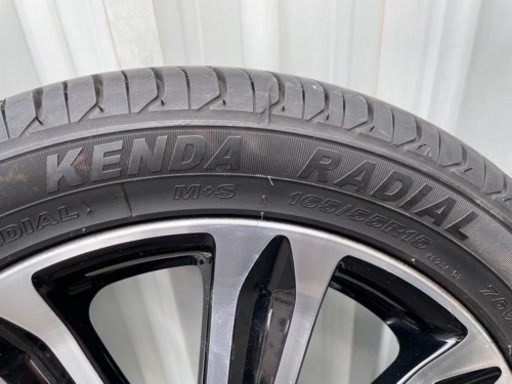 タント純正ホイール+ タイヤ165/55R15 4本セット