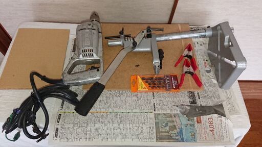 GW中にDIYをご予定の方々には必需品の垂直ドリルスタンド