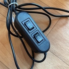 電球色、昼光色切り替え LED USB クリップライト  ブラックの画像