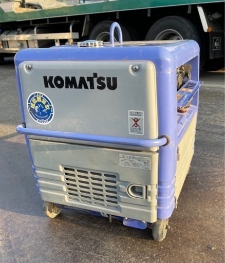 コマツ　エンジンウェルダー　KW150E 防音型ガソリンエンジン 1オーナ