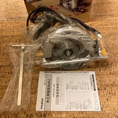 予約済【値下げしました】新品　PAOCK 木工用　電動　丸のこ