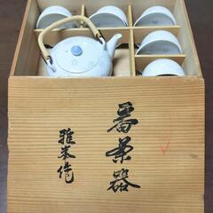 有田焼　急須、茶器５客セット　木箱入り