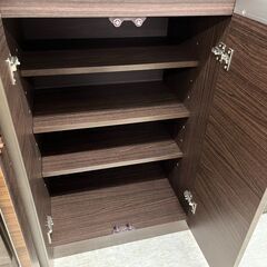 ニトリ　キッチンボード　ブラウン　140ｃｍ
