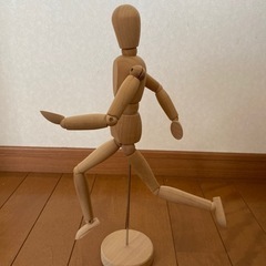 ★受渡完了★中古品　IKEA デッサン人形の画像