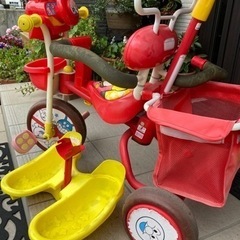 アンパンマンの三輪車の画像