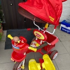 アンパンマンの三輪車