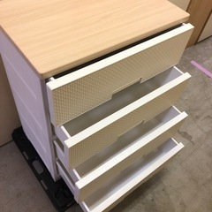 収納ケース　チェスト　4段の画像