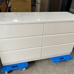 ※終了※ニトリ★ホワイト家具 タンス 収納 チェスト