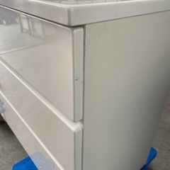 ※終了※ニトリ★ホワイト家具 タンス 収納 チェストの画像