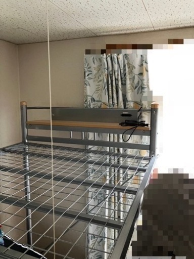 スチールパイプ　ロフトベット