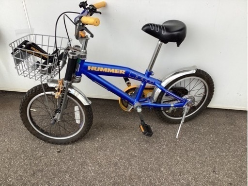 美原店　自転車　子供用　16インチ　ハマー　HUMMER