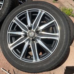 195/55R16　ノーマルタイヤ・ホイールセット　中古タイヤお安くお譲りいたします。の画像