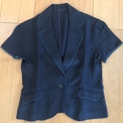 【値下げ】夏用薄手ジャケット　紺