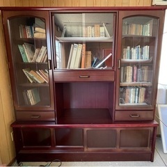 書棚　本棚　キャビネット　食器棚としてもの画像