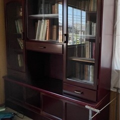書棚　本棚　キャビネット　食器棚としてもの画像