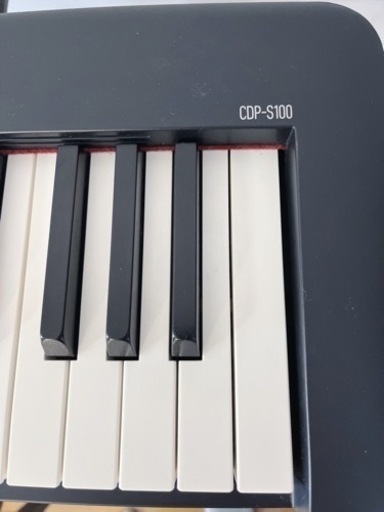 CASIO  CDP-S100 ブラック キーボードベンチ付き！