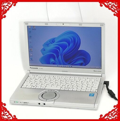送料無料 日本製 12.1型 ノートパソコン Panasonic CF-NX3YD5CS 中古動作良品 第4世代 Core i5 4GB 320GB 無線 Bluetooth Windows11 Office