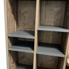 積み重ねもできるオープンラック(幅60cm BR)の画像