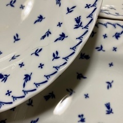 籠付きのお皿5枚セットですの画像