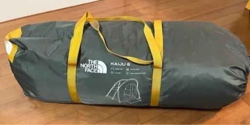 Northfaceテント　kaiju6  付属ペグ・説明書なし