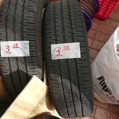 ダイハツ純正アルミホイールとタイヤのセットの画像