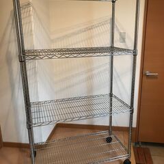 ワイヤーラック　パイプラック　約１５７ｃｍ（H)