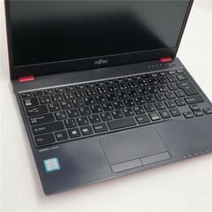 送料無料 日本製 高速SSD 13.3型 ノートパソコン 富士通 U937/R 中古動作良品 第7世代 Core i5 8GB 無線 Bluetooth Win11 Office