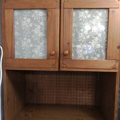 アンティーク食器棚 家具の中古が安い！激安で譲ります・無料で