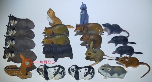 食玩 海洋堂 動物 20体