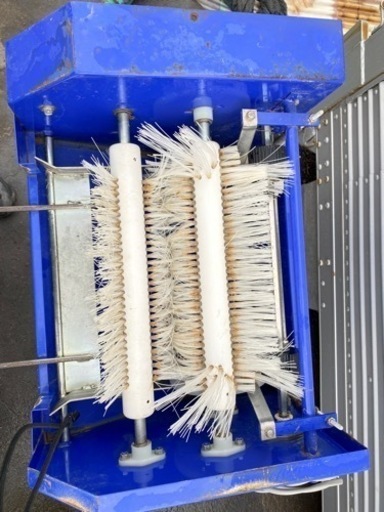 サイトー 苗箱洗浄機 SW-200 (100V)通電のみ動作確認済み 現状　