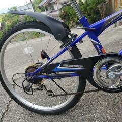 ジュニア自転車　ブルーの画像