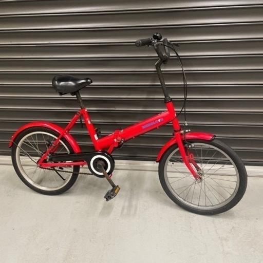 20インチ 小径自転車 レッド