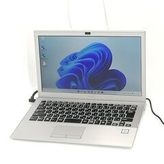 送料無料 新品SSD-256G 13.3型 ノートパソコン SONY VJS131C11N 中古良品 第6世代Core i5 4GB 無線 Bluetooth Webカメラ Windows11 Office