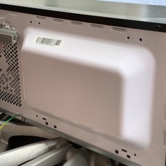 山善 電子レンジ 60hz 2019年製 MW-Y177 黒の画像