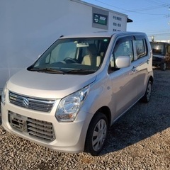 🤩H25 ワゴンR⭐️ 総額27万円⭐️社外ナビ付⭐️7.6万キ...